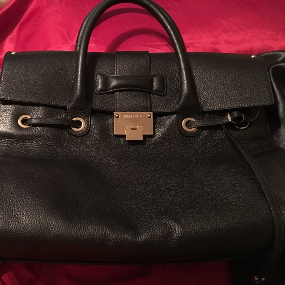 Used Authentic Xlarge   bag Jimmy Choo