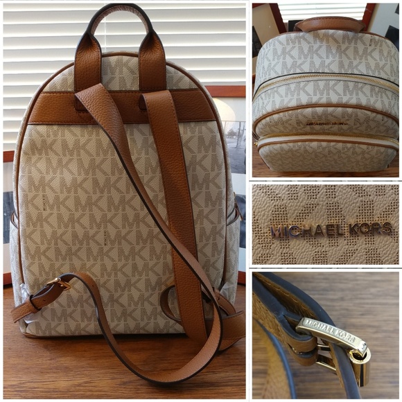 NWT Michael Kors Abbey Backpack - Picture 2 of 4
