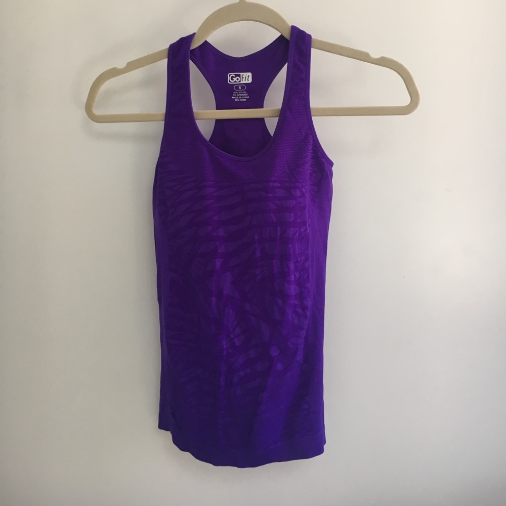 Purple Workout tank top