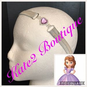 Fully adjustable rhinestone headband