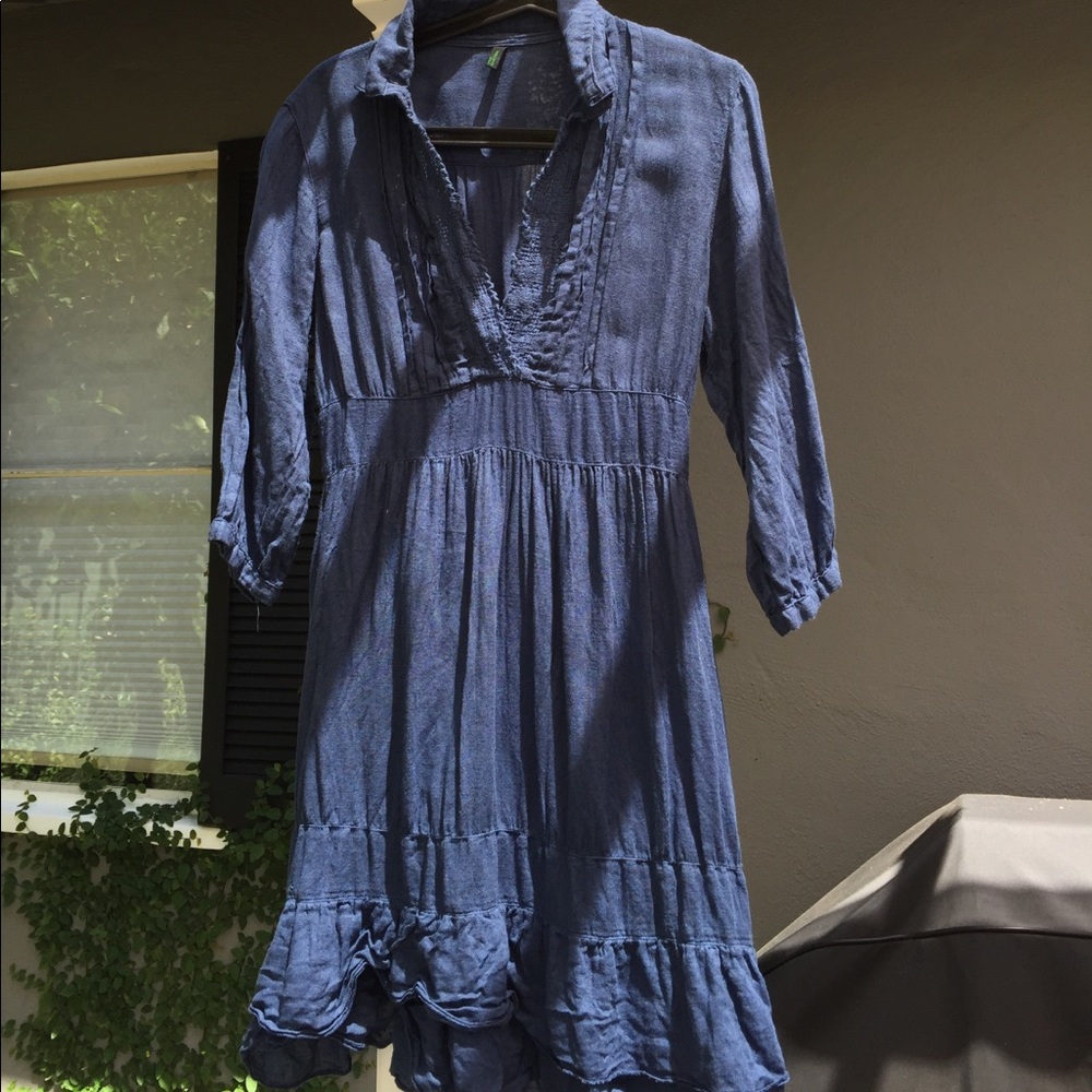 Linen Benetton Dress