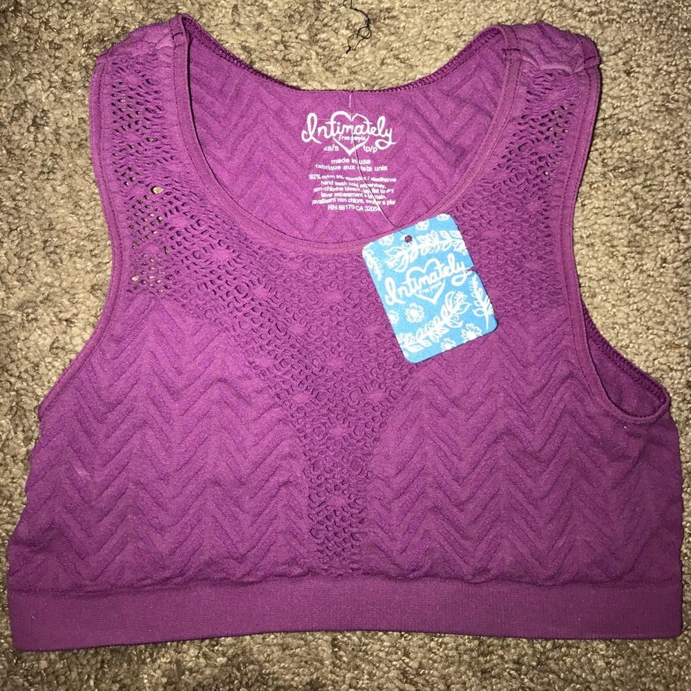 NEW WITH TAGS FREE PEOPLE BRALETTE