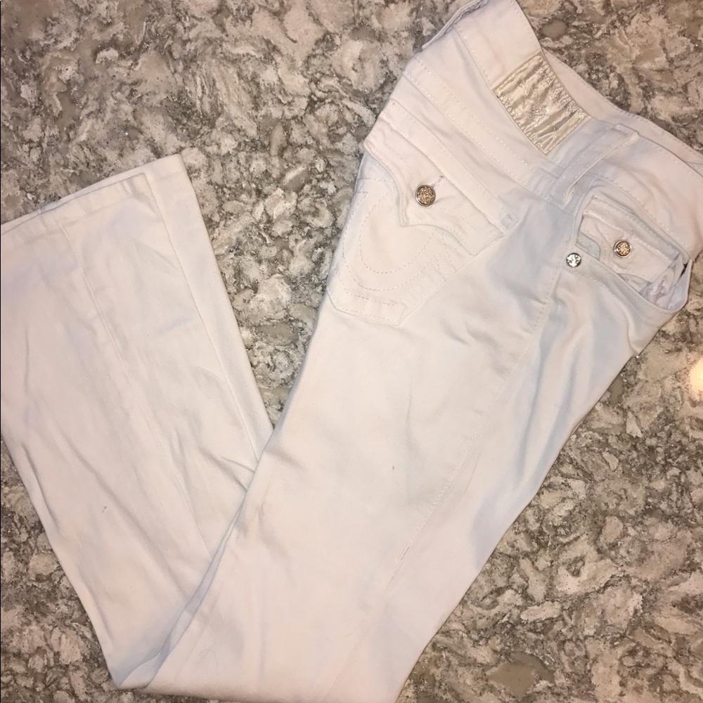 White True Religions Jeans