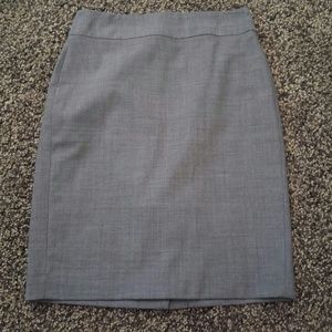 Banana Republic Grey Skirt