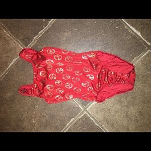 Gymnastics leotard