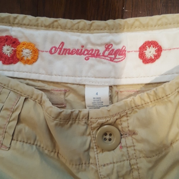 *donated* AE khaki shorts - Picture 6 of 7