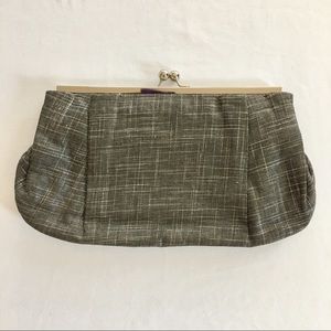 Banana Republic Gray Clutch