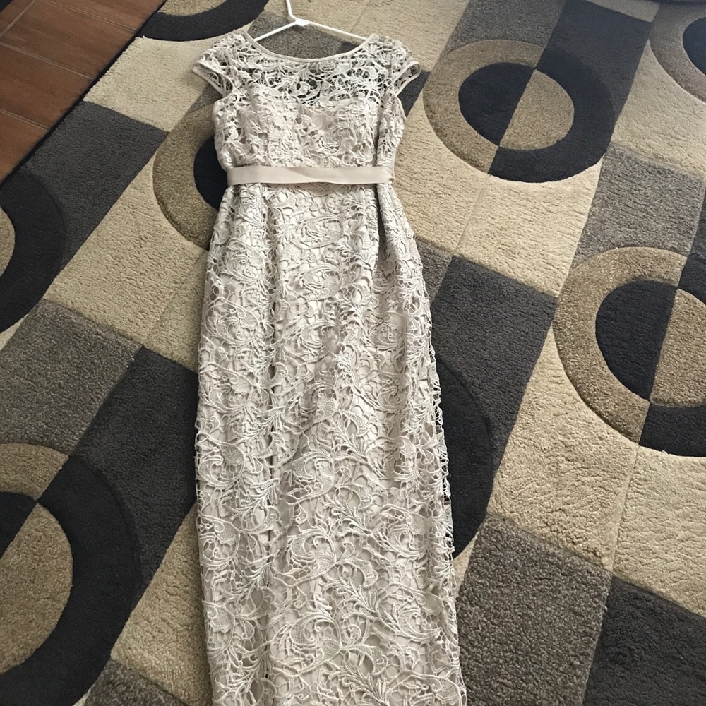 Lovely long lace dress
