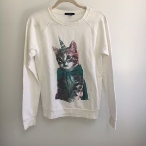 Unicorn Cat Sweatshirt