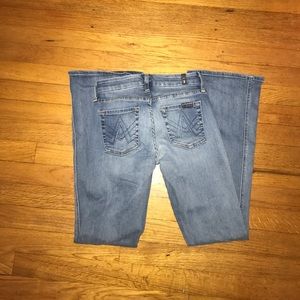 7 for all mankind jeans. lexie fit. "A" pocket