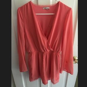 Pink romper