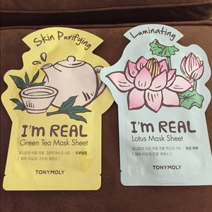 LOT OF TWO tonymoly sheet masks! Brand new!