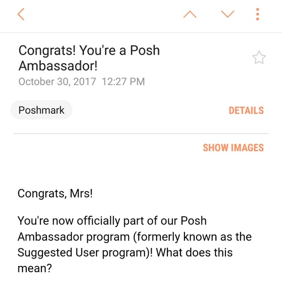 ❤I'M A POSH AMBASSADOR 😙 - Picture 2 of 3