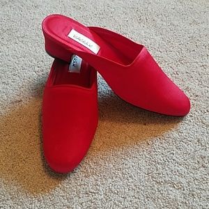 Lingerie Cacique Red Mules