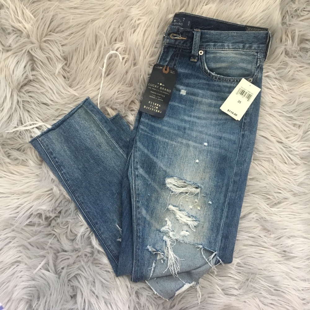 Distressed Lucky Brand Jeans