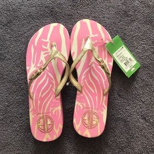 Lilly Pulitzer Flip Flops