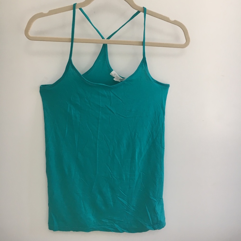 Turquoise Racerback Tank