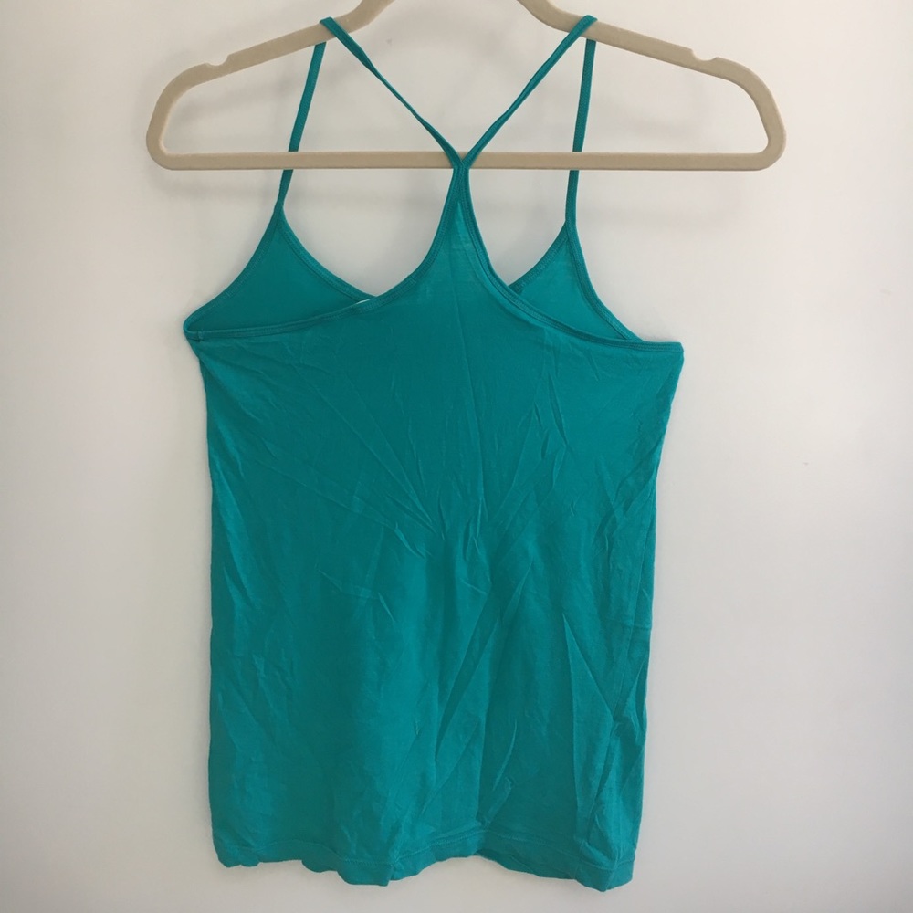 Turquoise Racerback Tank - Picture 2 of 2