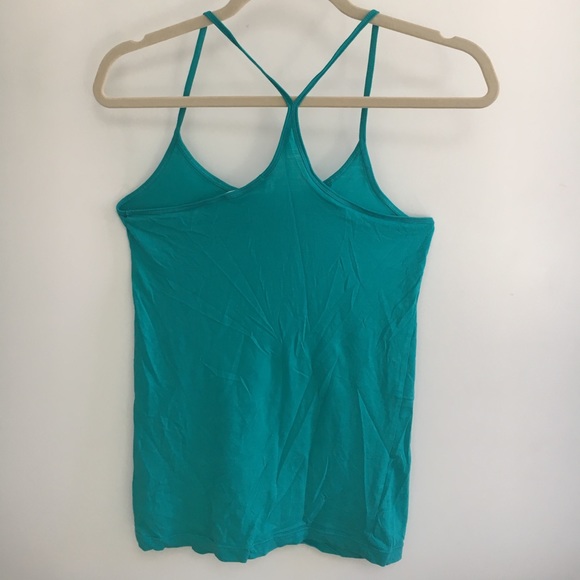 Turquoise Racerback Tank - Picture 2 of 2