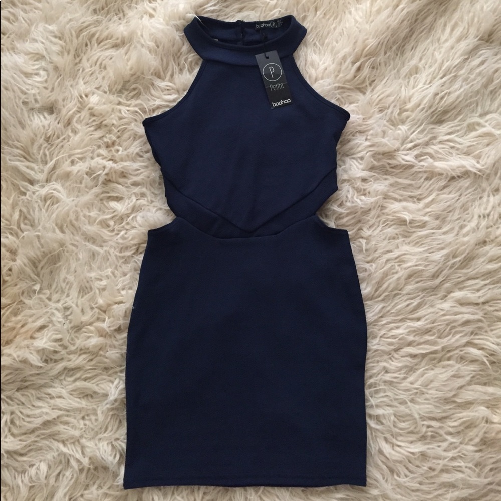 Blue party dress