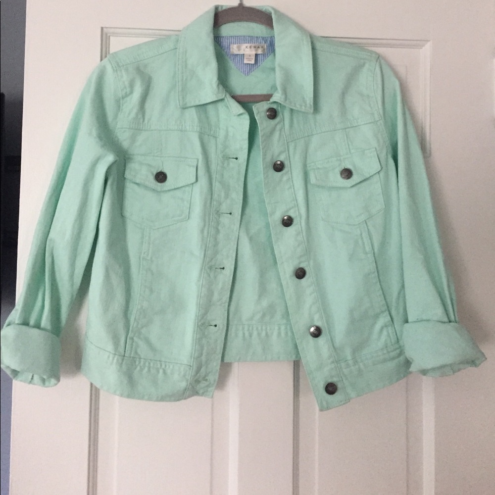 Light blue denim jacket