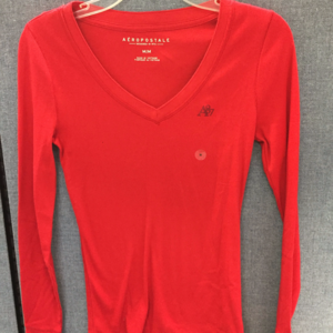 Aeropostale Long Sleeve V-Neck