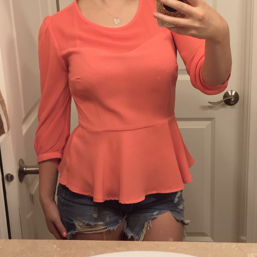 Forever 21 Peplum Top