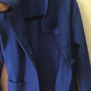 Royal blue jacket