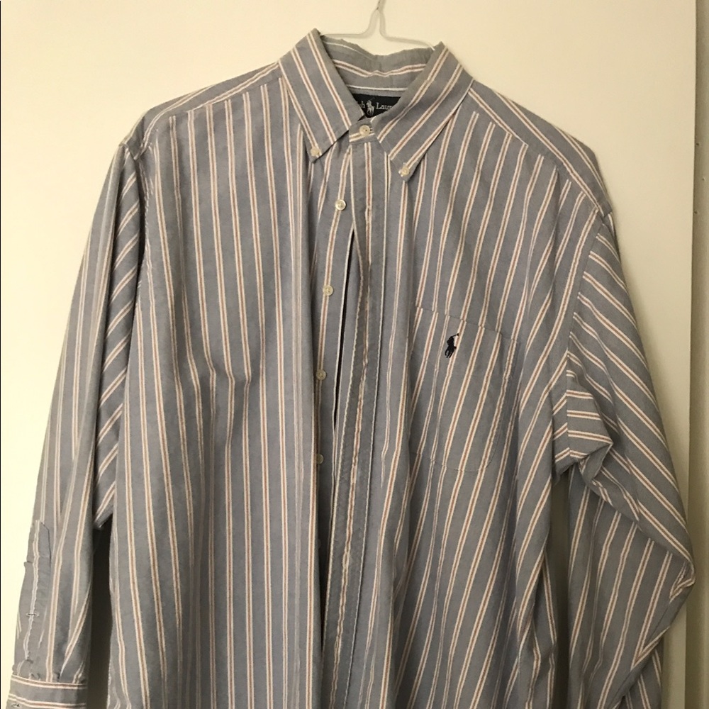Men's Ralph Lauren Lg Big Shirt Button-down oxford