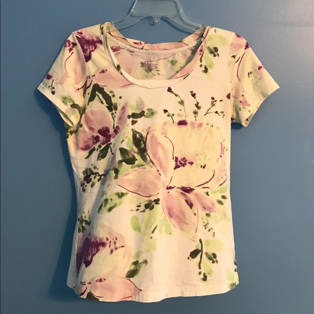 Bass Floral Tshirt