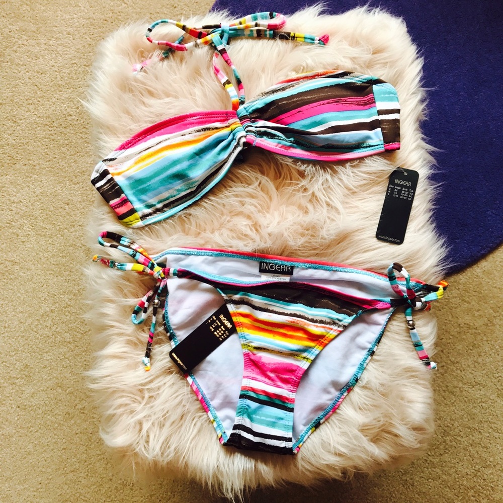 INGEAR Striped Bikini!