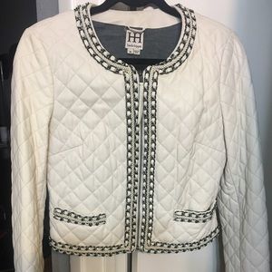 Haute hippie Chanel inspired leather jacket!