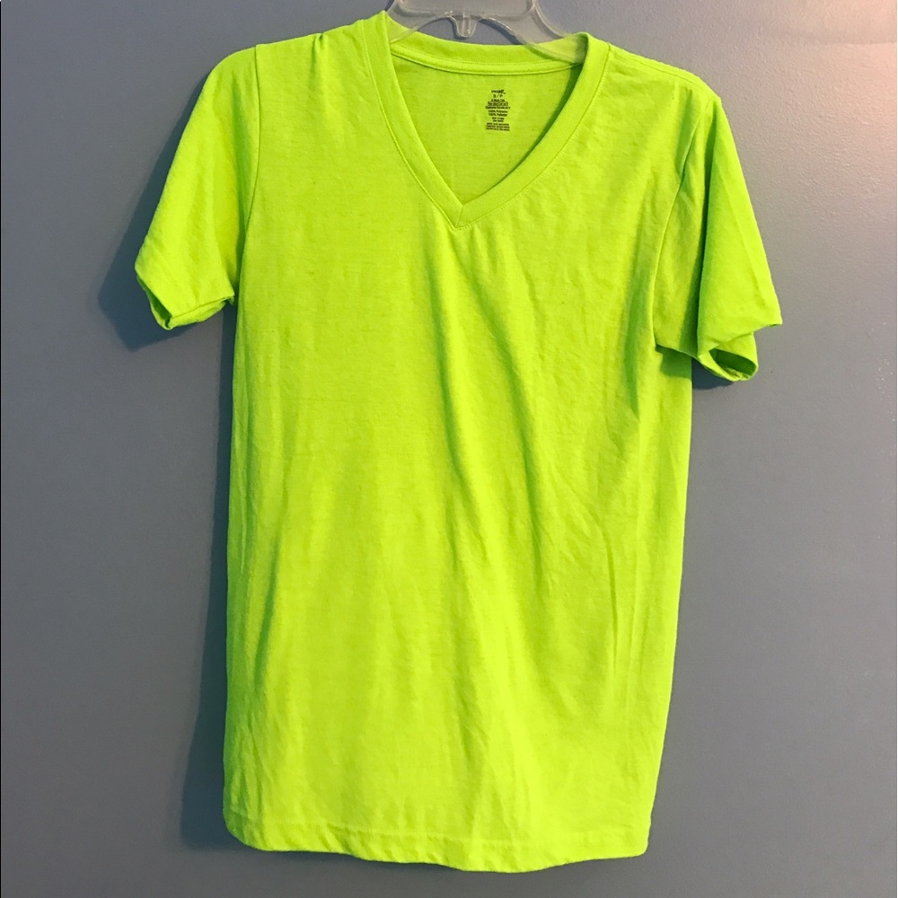 NEON Green Short Sleeve Shirt