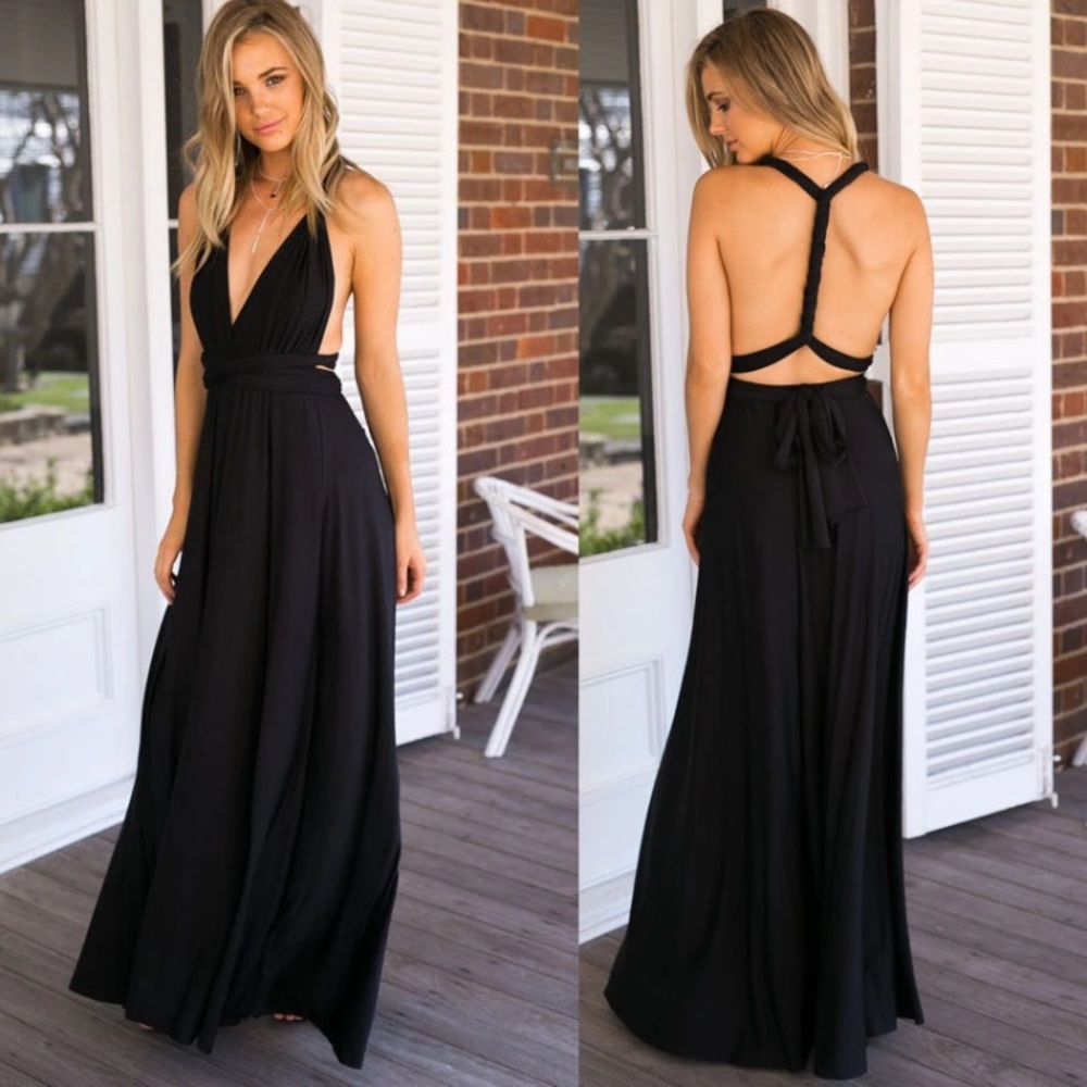 Long multiway dress