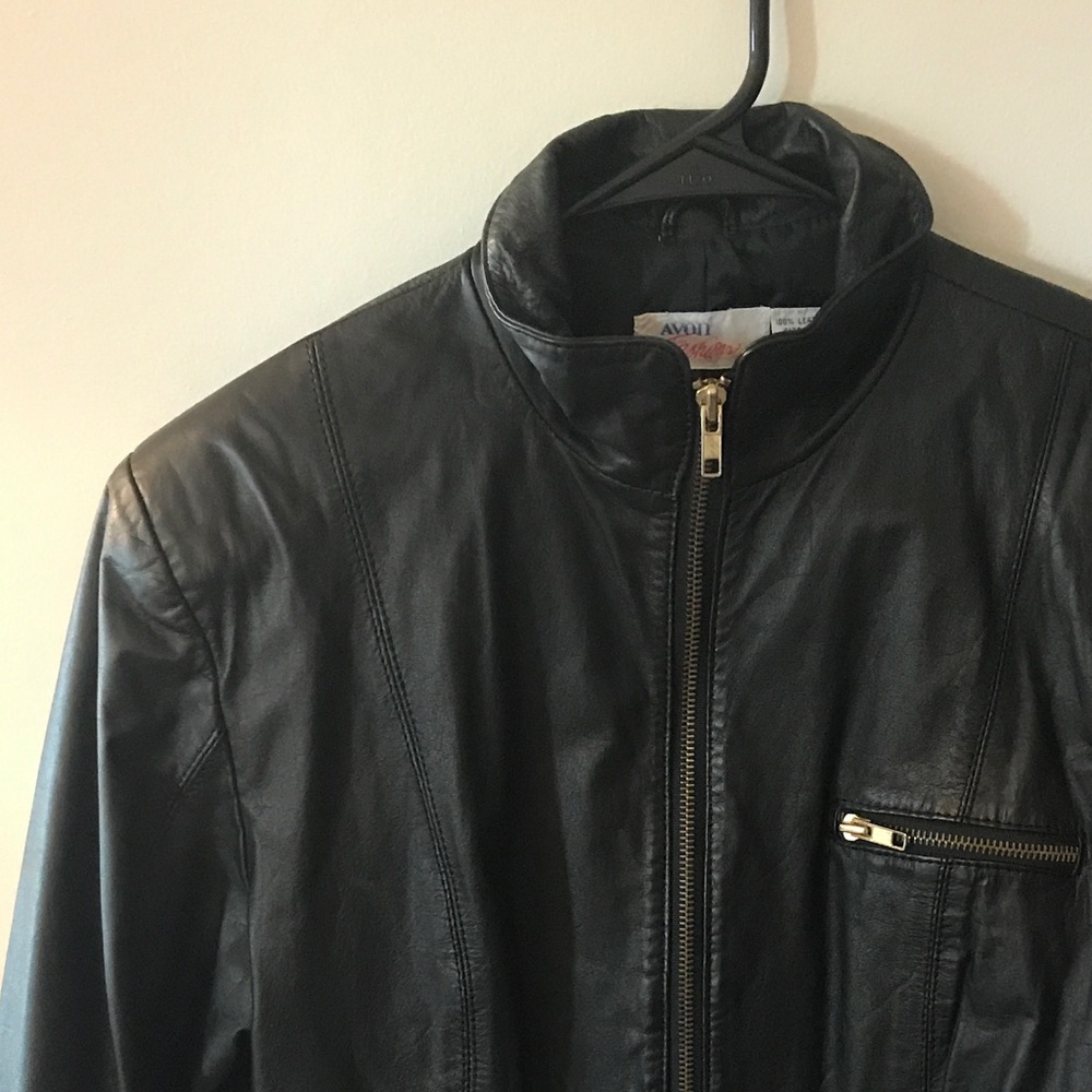 Vintage 80's Genuine Leather Jacket