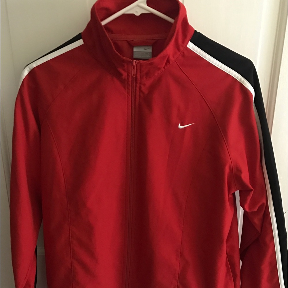 Nike zip up wind breaker