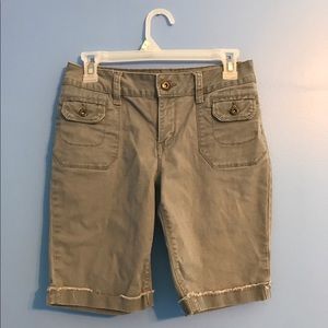 Faded Glory Gray Bermuda Shorts
