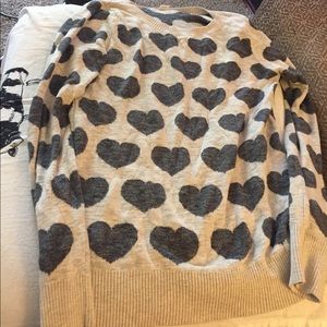 Cute Heart Sweater