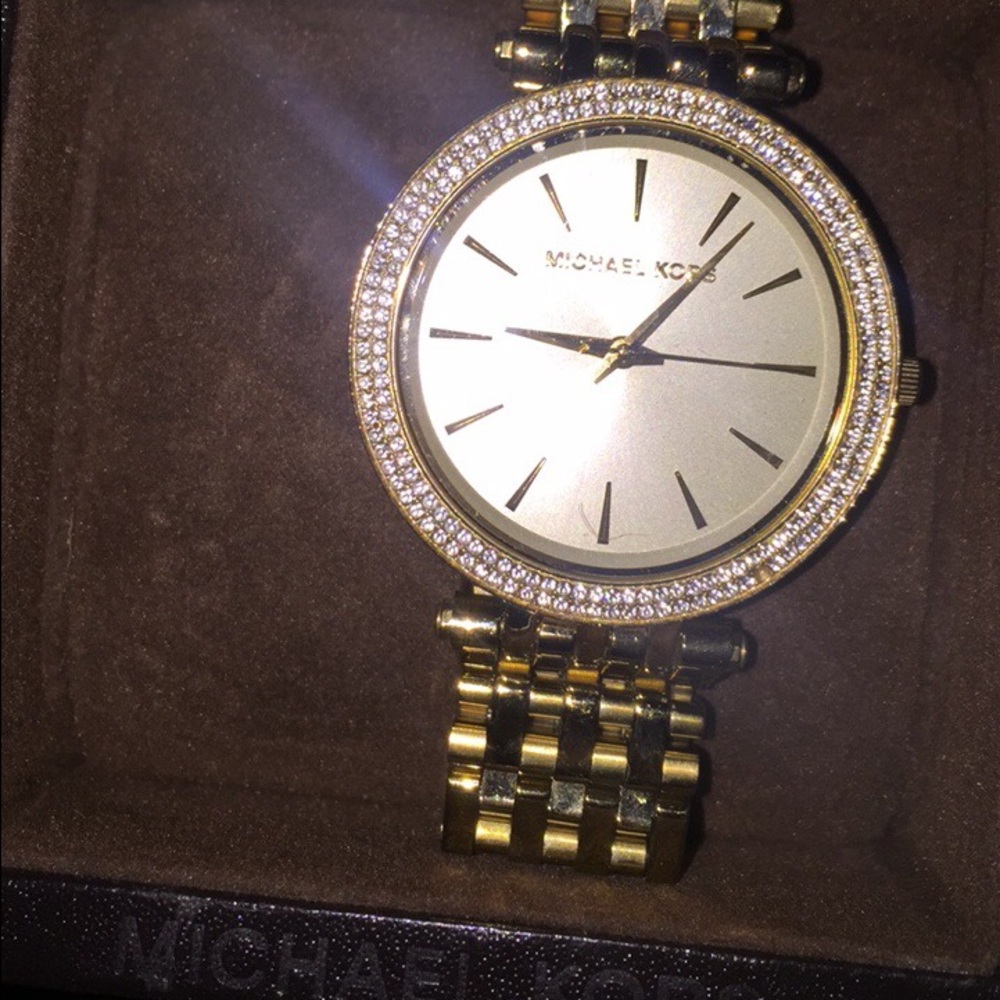 Michael Kors Gold Watch - price negotiable!