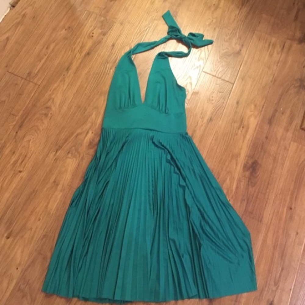Teal dress