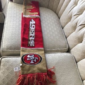 San Francisco 49ers scarf