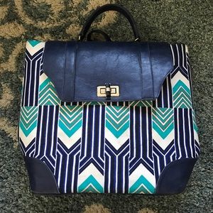 Large African Tribal Print Backpack