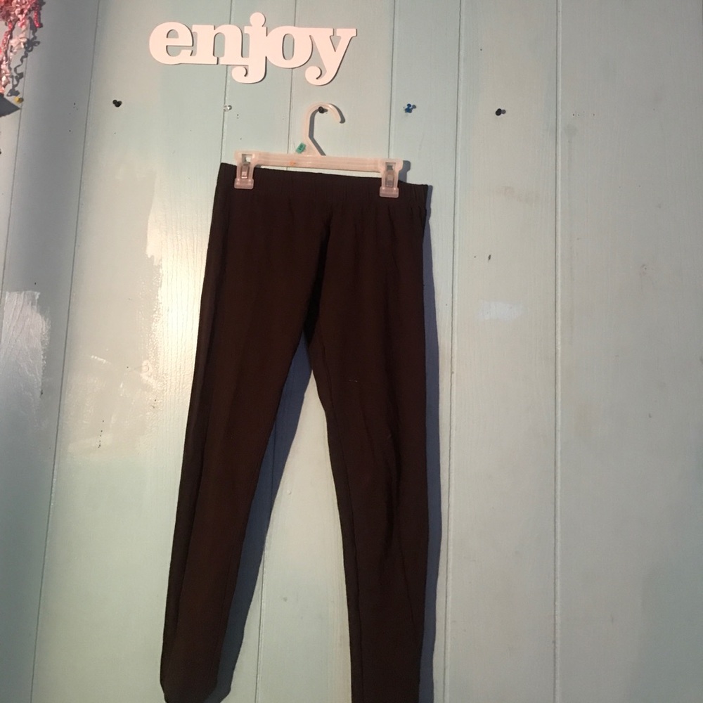 Dark Brown Leggings