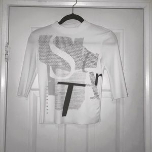 Vintage looking top from Zara