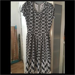 NWOT XL Lularoe Amelia Dress