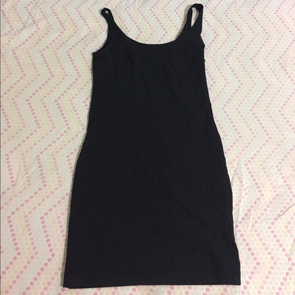 Black XS bodycon dress from H&M