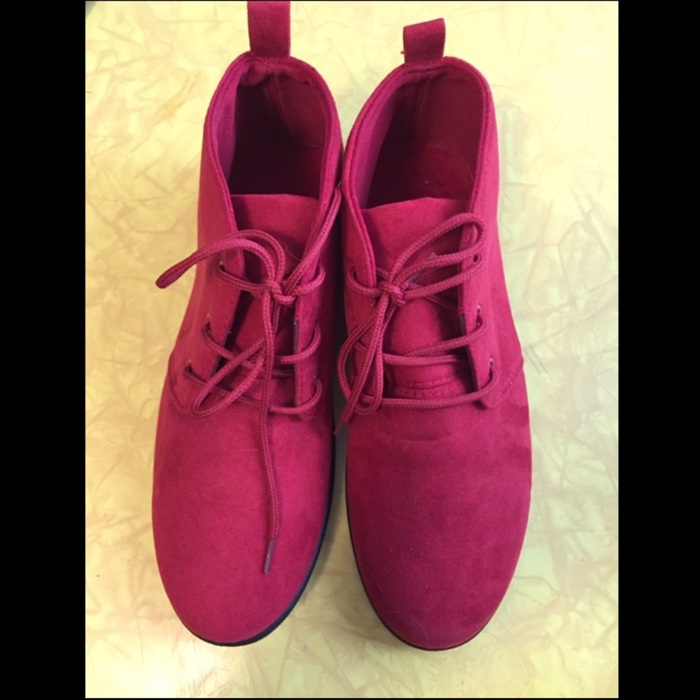 Red booties