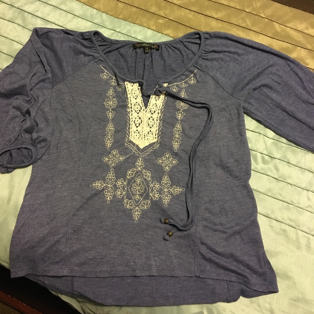 Wishful Park Embroidered shirt