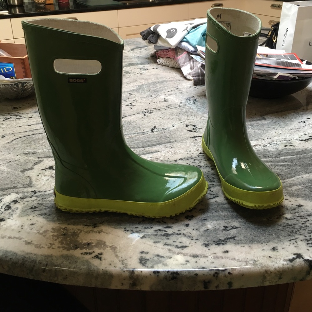 Bogs pull on rain boots unisex