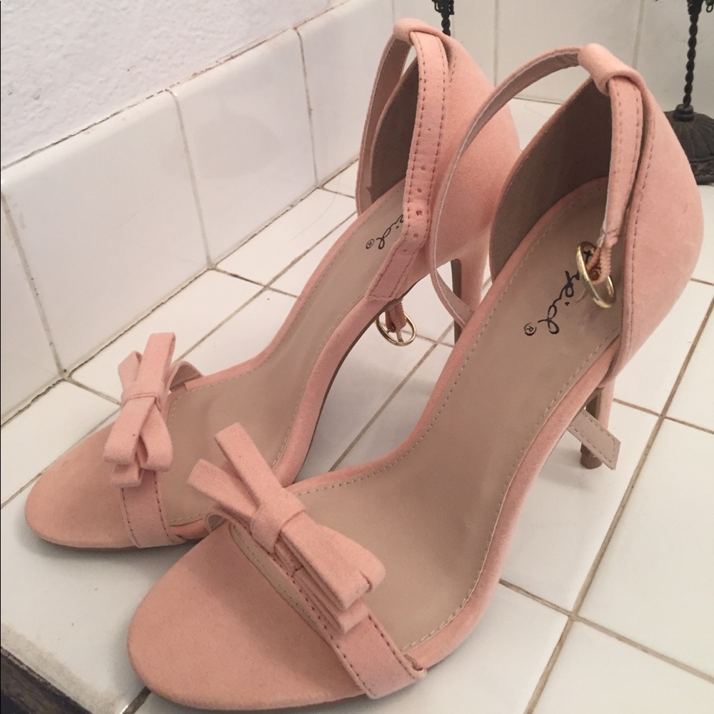 Light pink stilettos